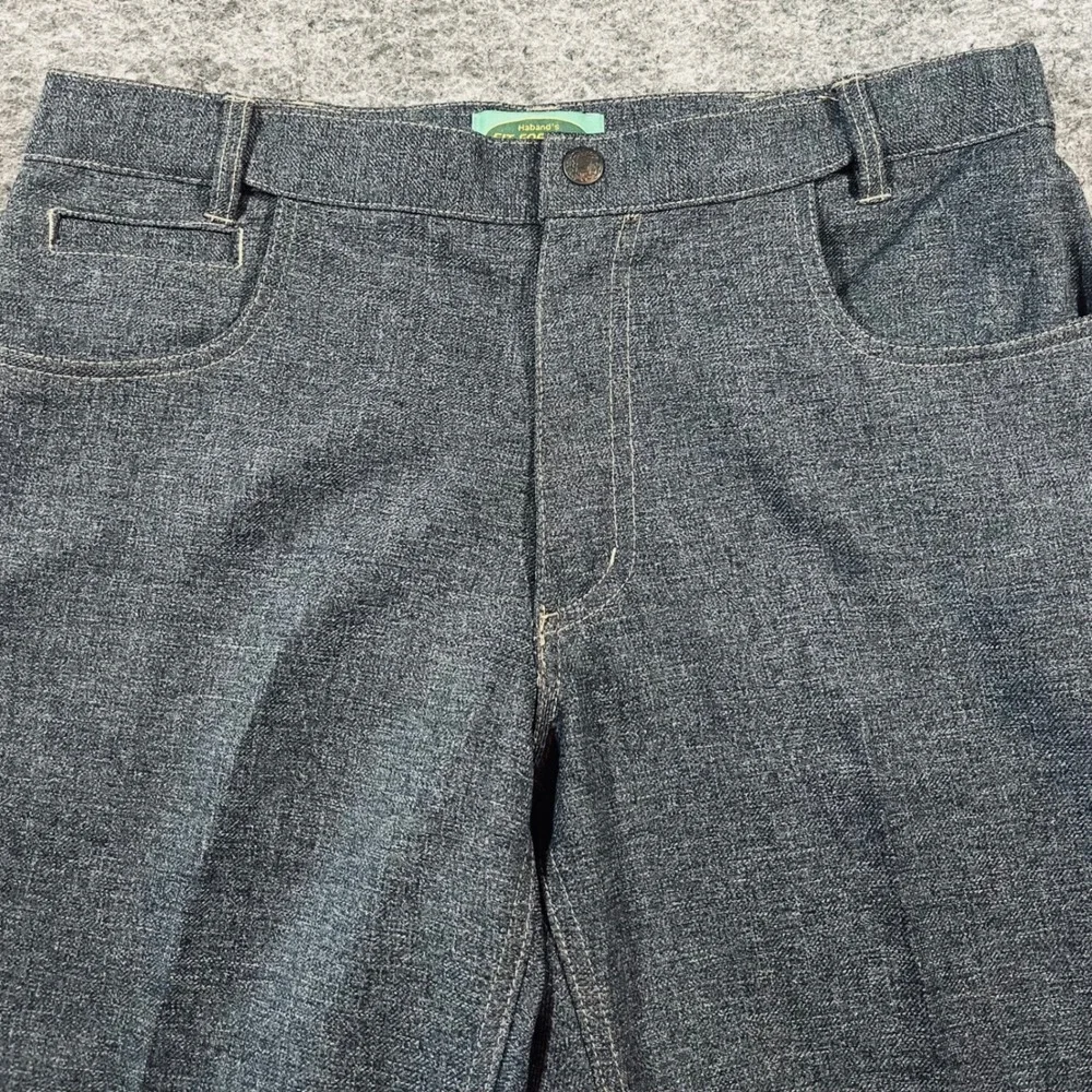 Haband‎ Fit-Forever Casual Pants Trousers Mens 32 Gray Classic Dadcore Durable